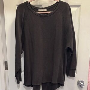 We the free waffle knit top